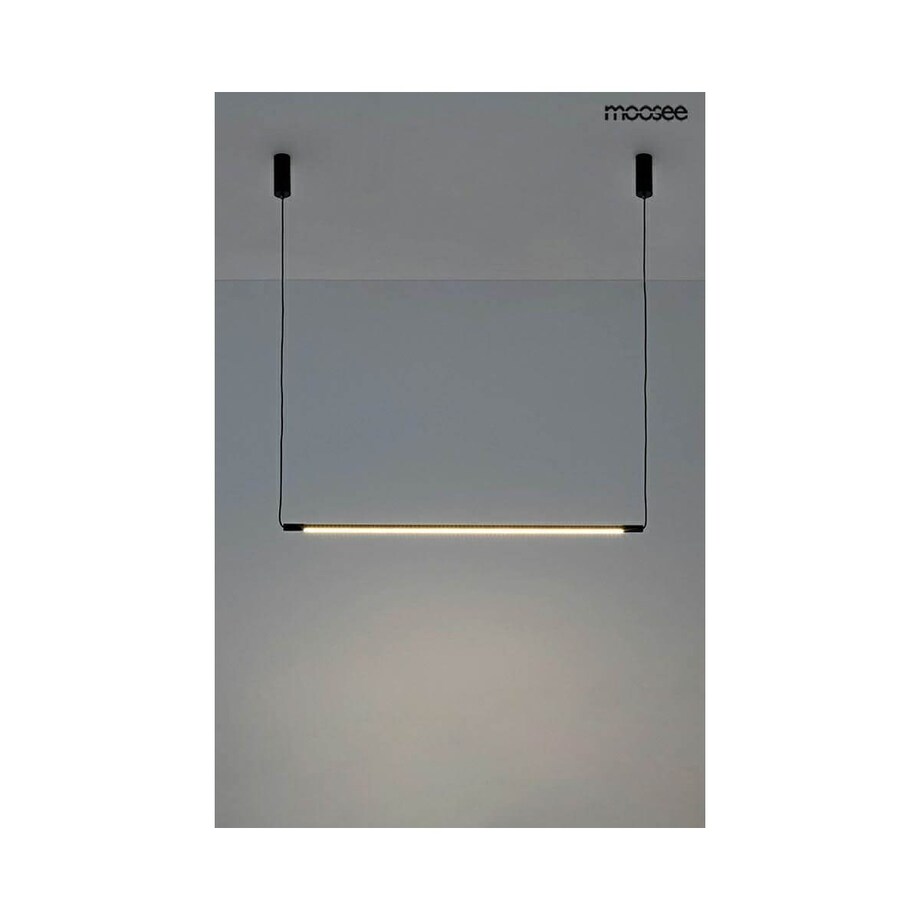 Pokojowa lampa wisząca Ombre listwa nad stół LED 14W czarna