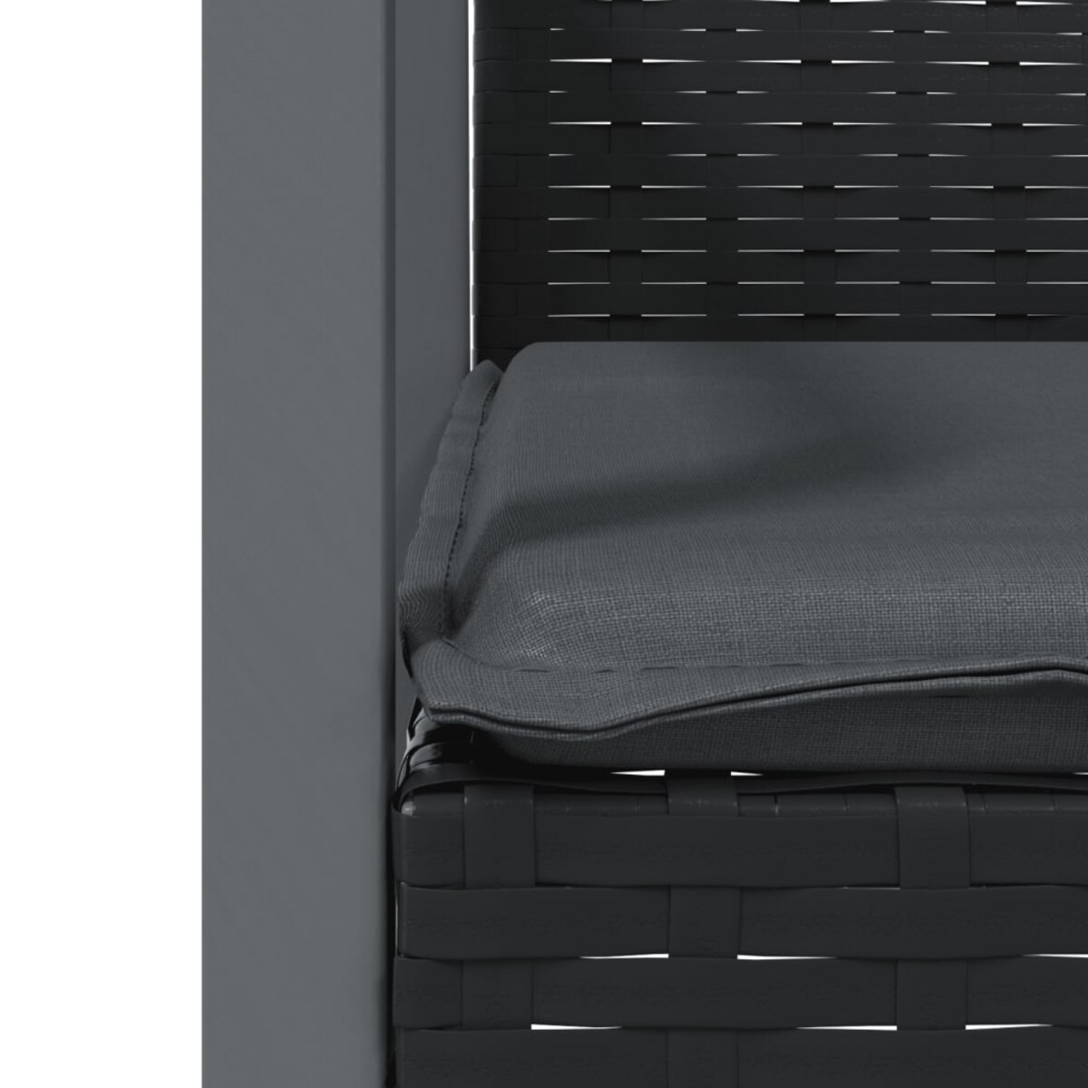 vidaXL 9-cz. zestaw mebli ogrodowych z poduszkami, rattan PE i stal