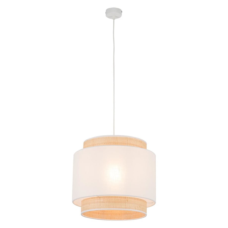 Wisząca lampa okrągła Boho 5653 TK Lighting naturalny biały słomkowy