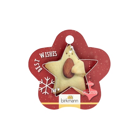 Foremka do wykrawania pierniczków ŚWIĄTECZNA GWIAZDA 6,5 cm