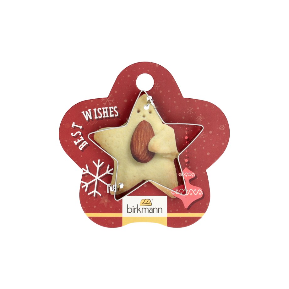 Foremka do wykrawania pierniczków ŚWIĄTECZNA GWIAZDA 6,5 cm