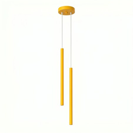 Lampa wisząca PASTELO 2 żółta