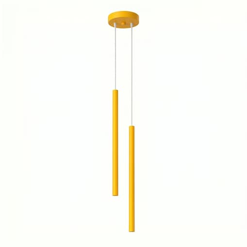 Lampa wisząca PASTELO 2 żółta