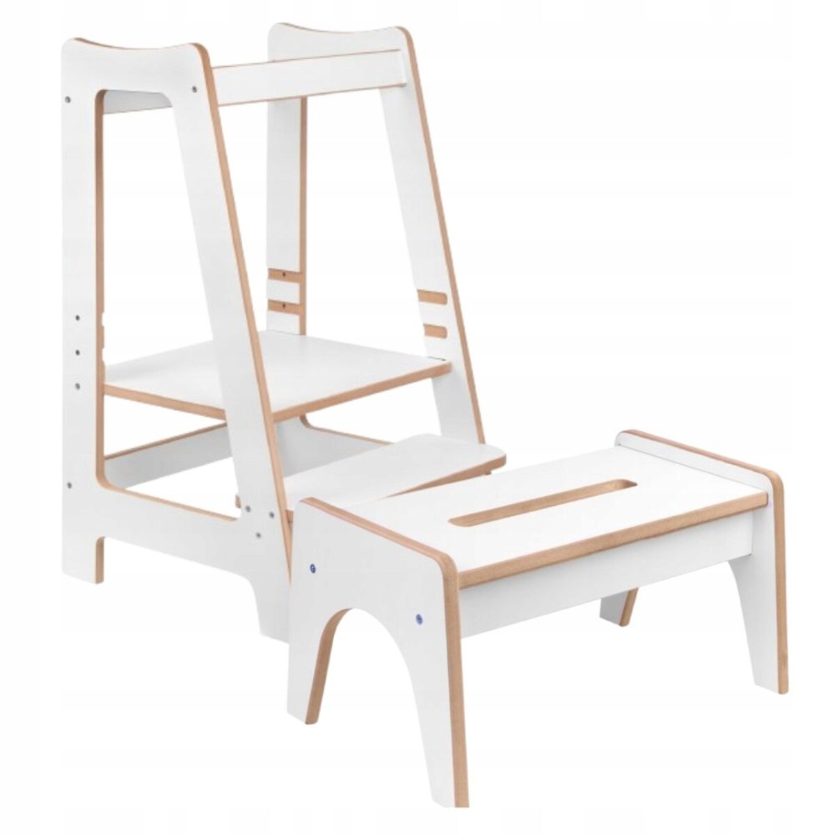 Zestaw Kitchen Helper Pomocnik + PODEST dla Dzieci DREWNIANY CE