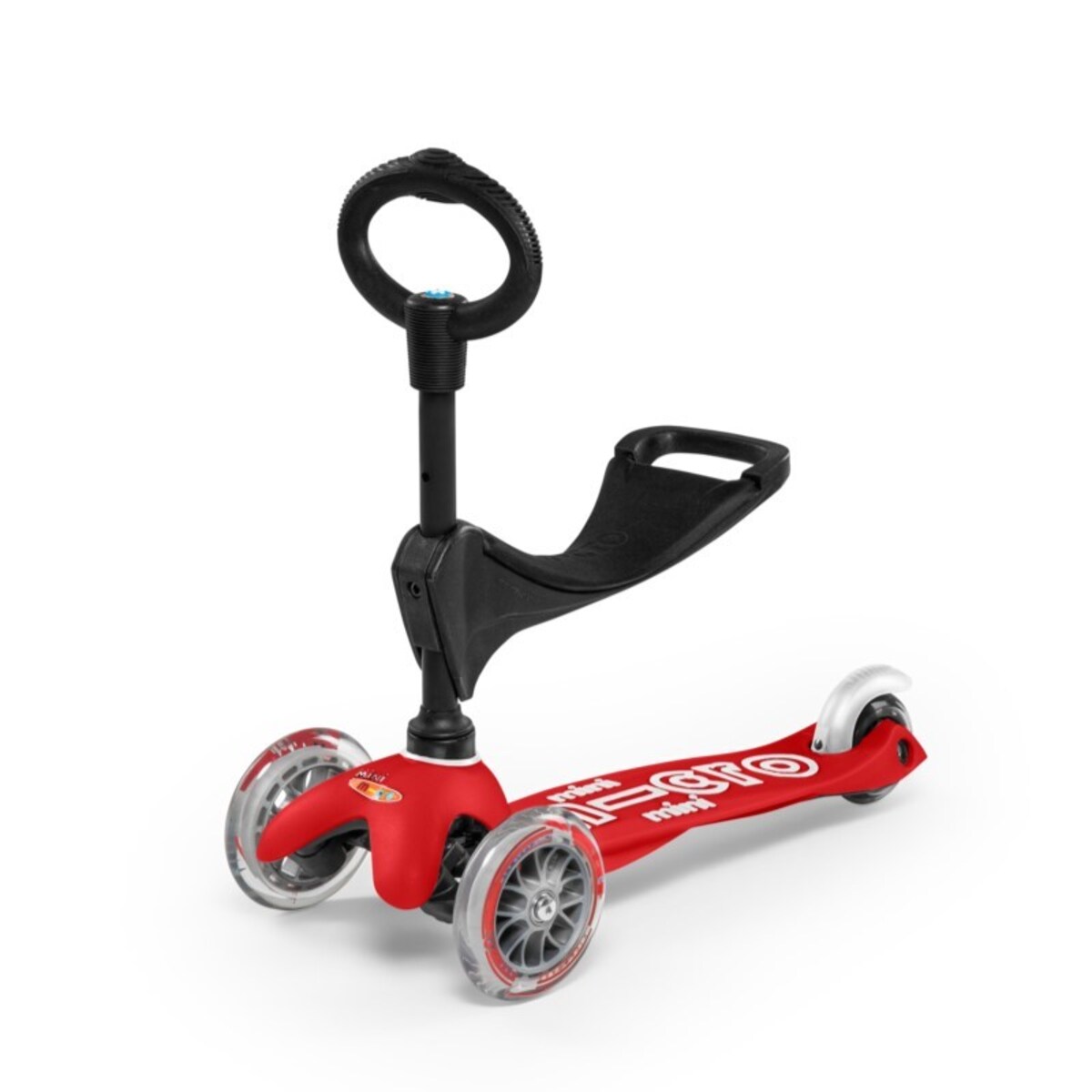 Micro - Trójkołowa hulajnoga/jeździk Mini 3w1 Deluxe - czerwony