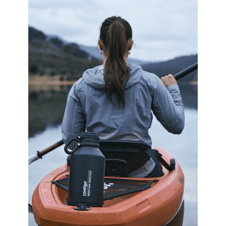 Termos turystyczny duży wyprawowy Contigo Grand 1900ml - Czarny