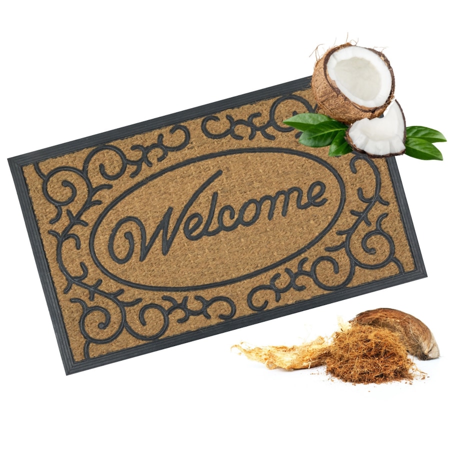 Wycieraczka Welcome 45x75 cm Panama guma-kokos