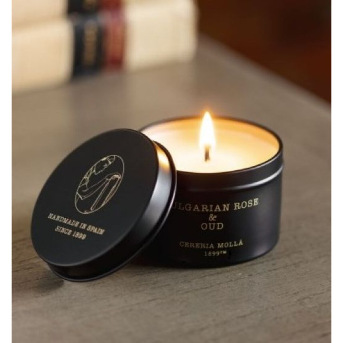 Świeca podróżna Bulgarian Rose & Oud Cereria Molla