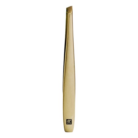 Pęseta ukośna Zwilling Twinox Gold Edition - 9 cm
