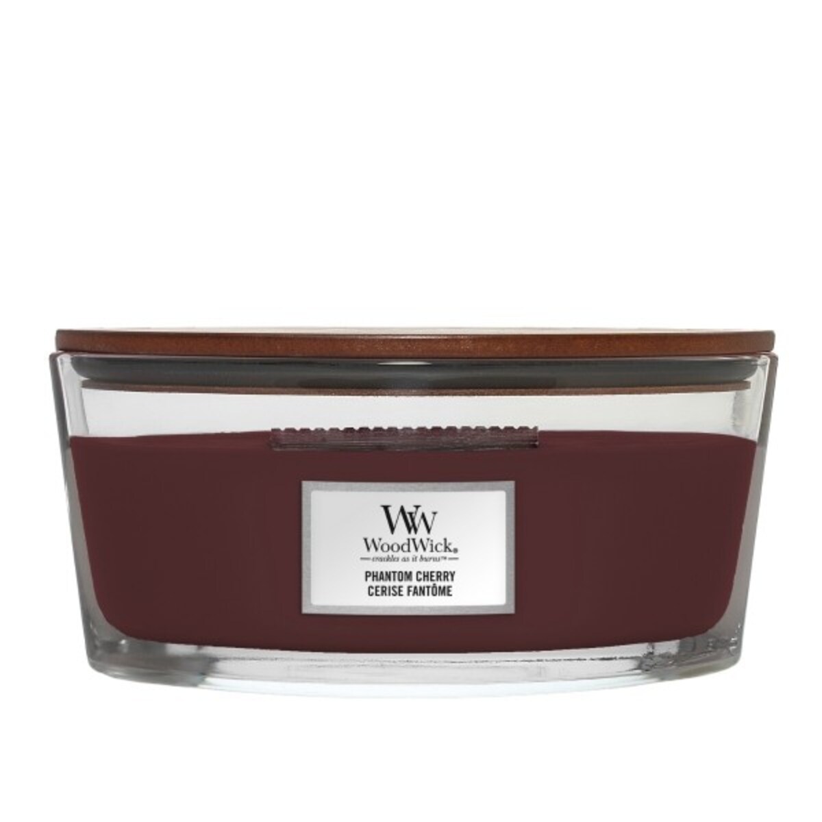WoodWick świeca Elipsa PHANTOM CHERRY