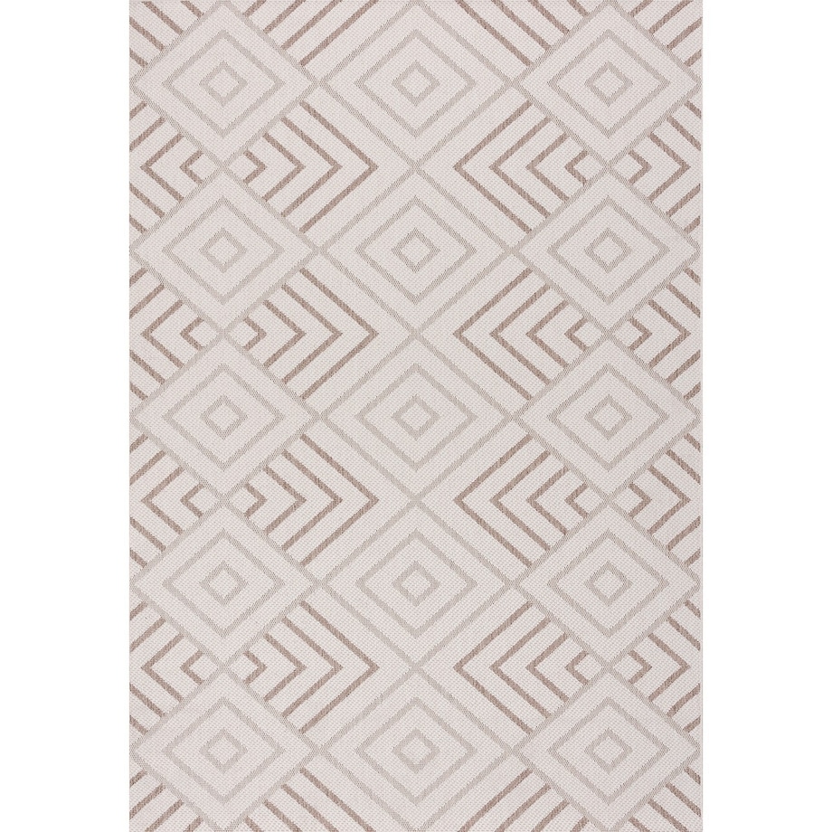 Dywan Lineo Geometric beige/mink 200x290cm, 200 x 290 cm
