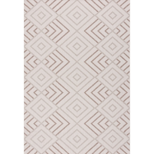 Dywan Lineo Geometric beige/mink 200x290cm, 200 x 290 cm