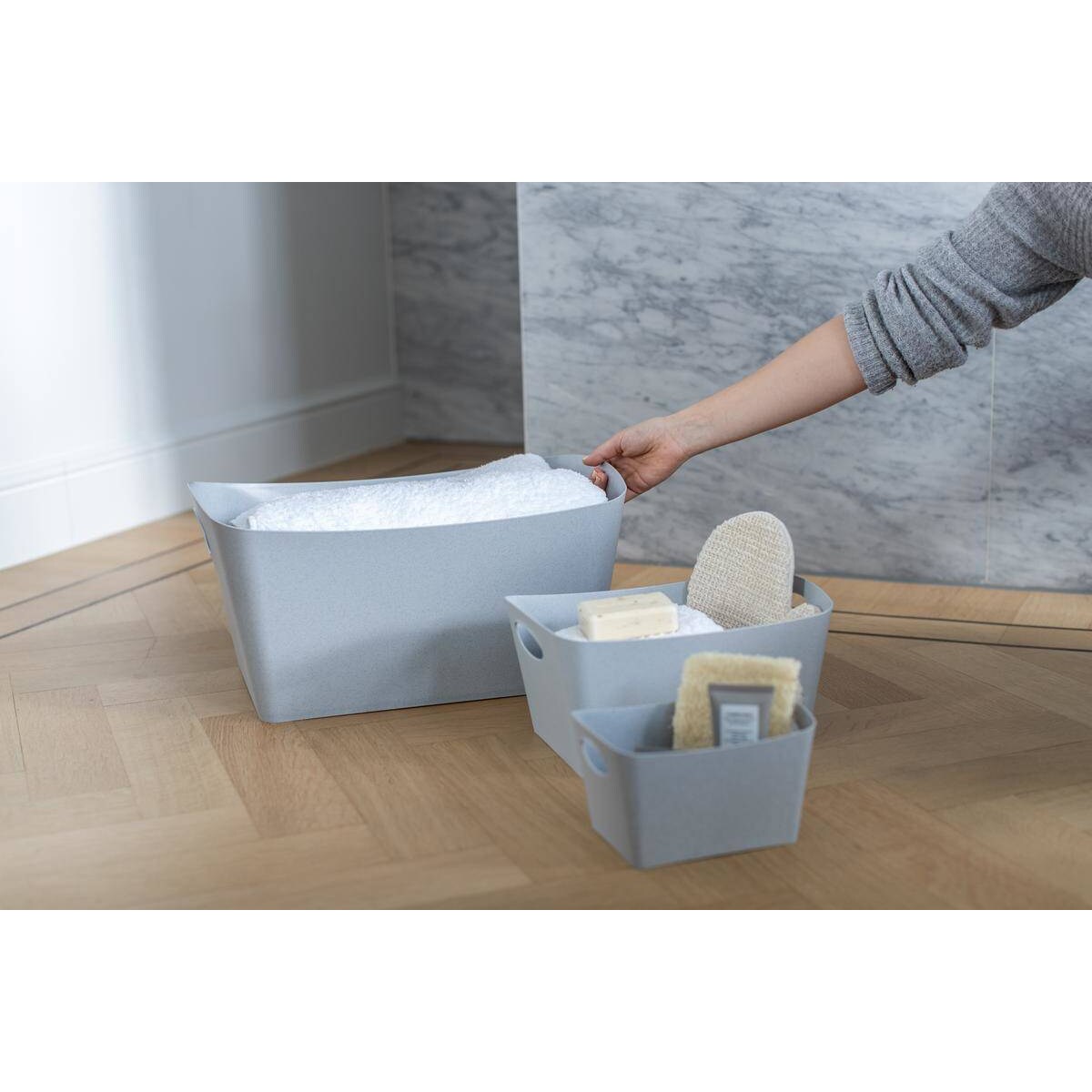 Miska łazienkowa BOXXX, pojemnik ORGANIC, rozmiar S, KOZIOL