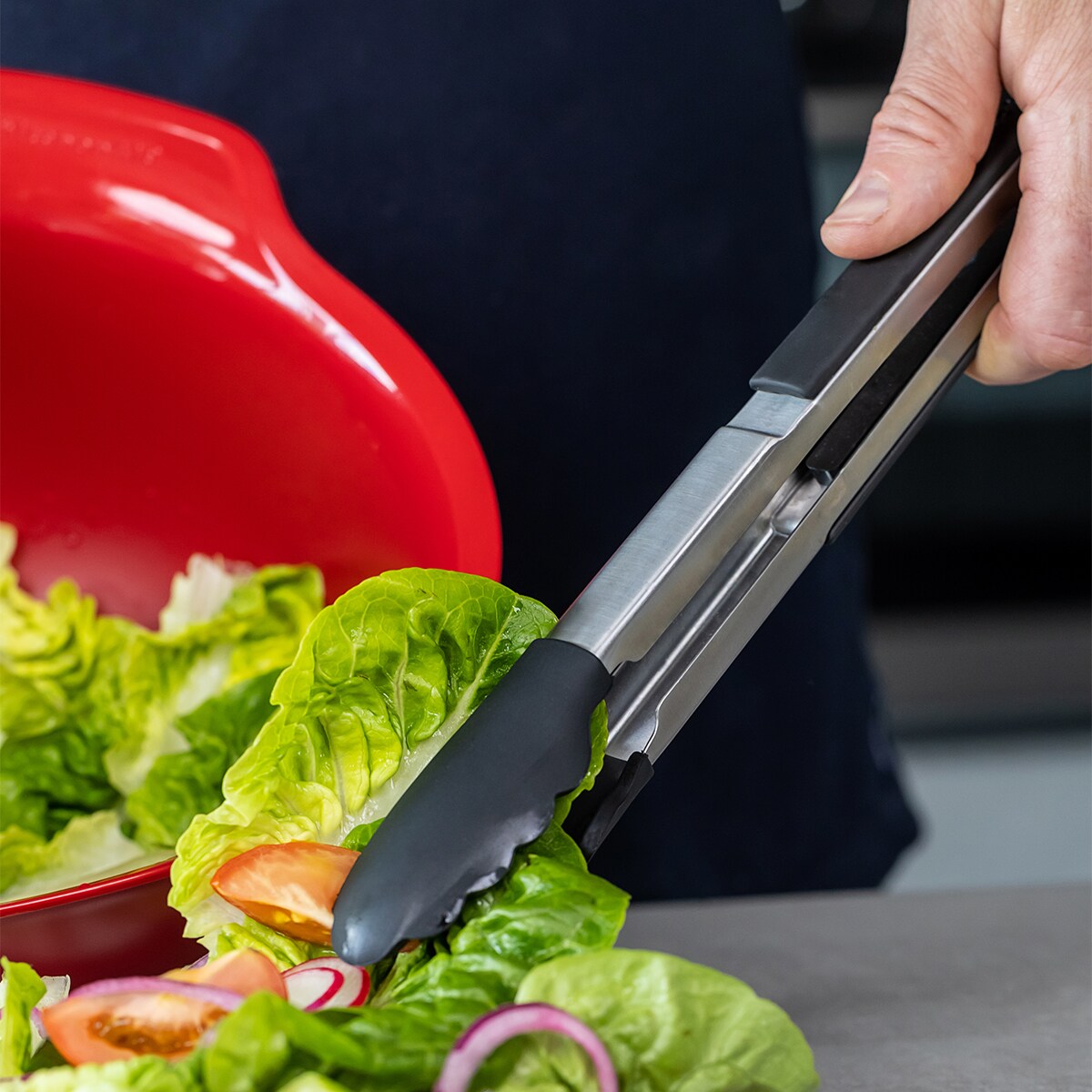 KitchenAid Szczypce kuchenne 32 cm silikonowe końcówki