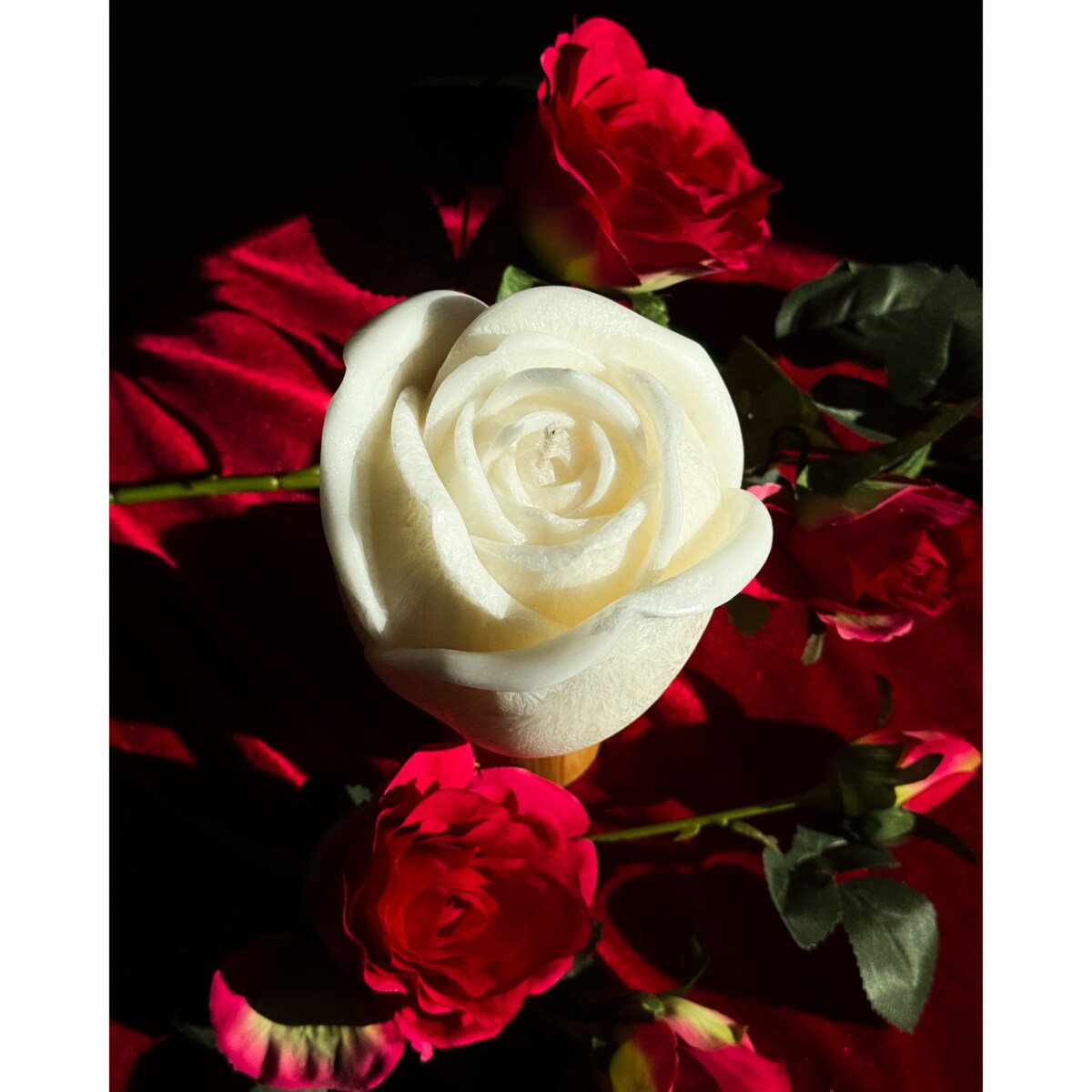 VERKOI Świeca Ozdobna Rose