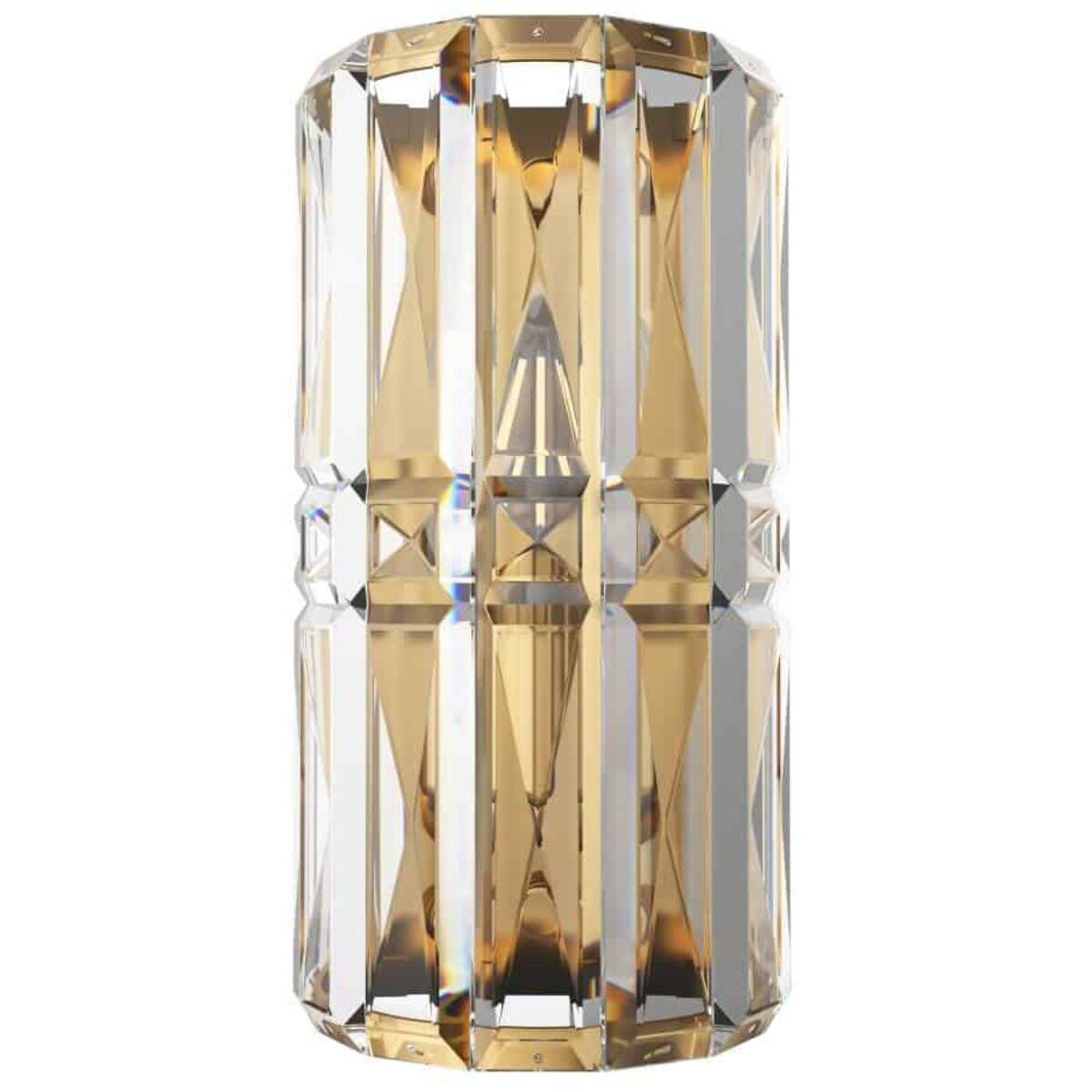 Dekoracyjny kinkiet Facet MOD094WL-01G Maytoni kryształ glamour złoty