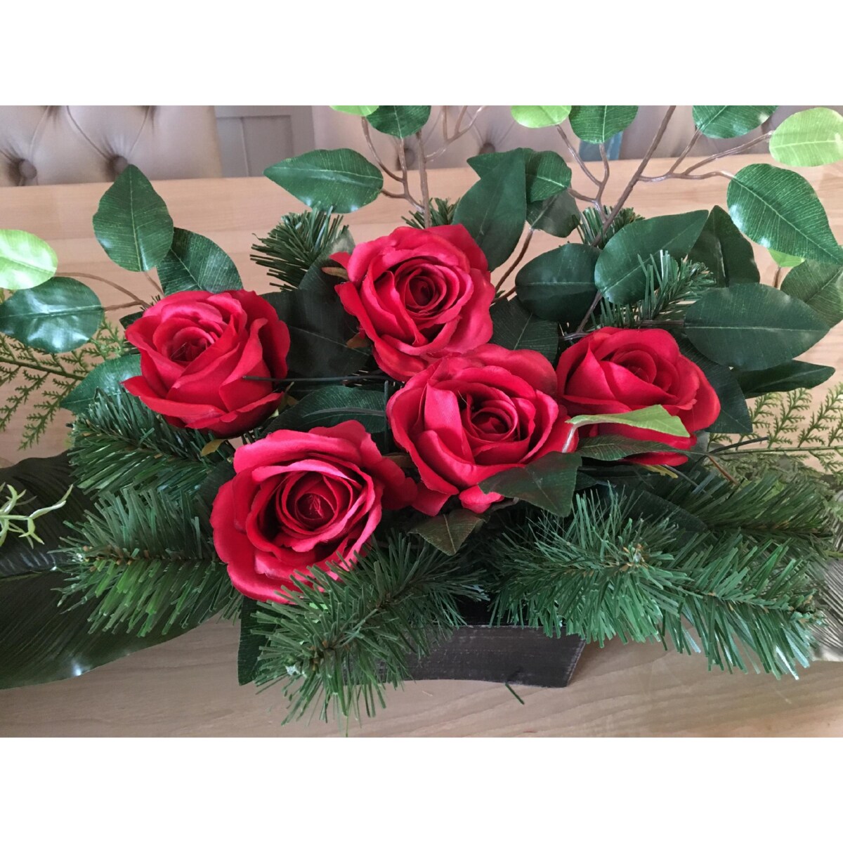 SZTUCZNA RÓŻA na wiązanki stroik bukiet kwiat