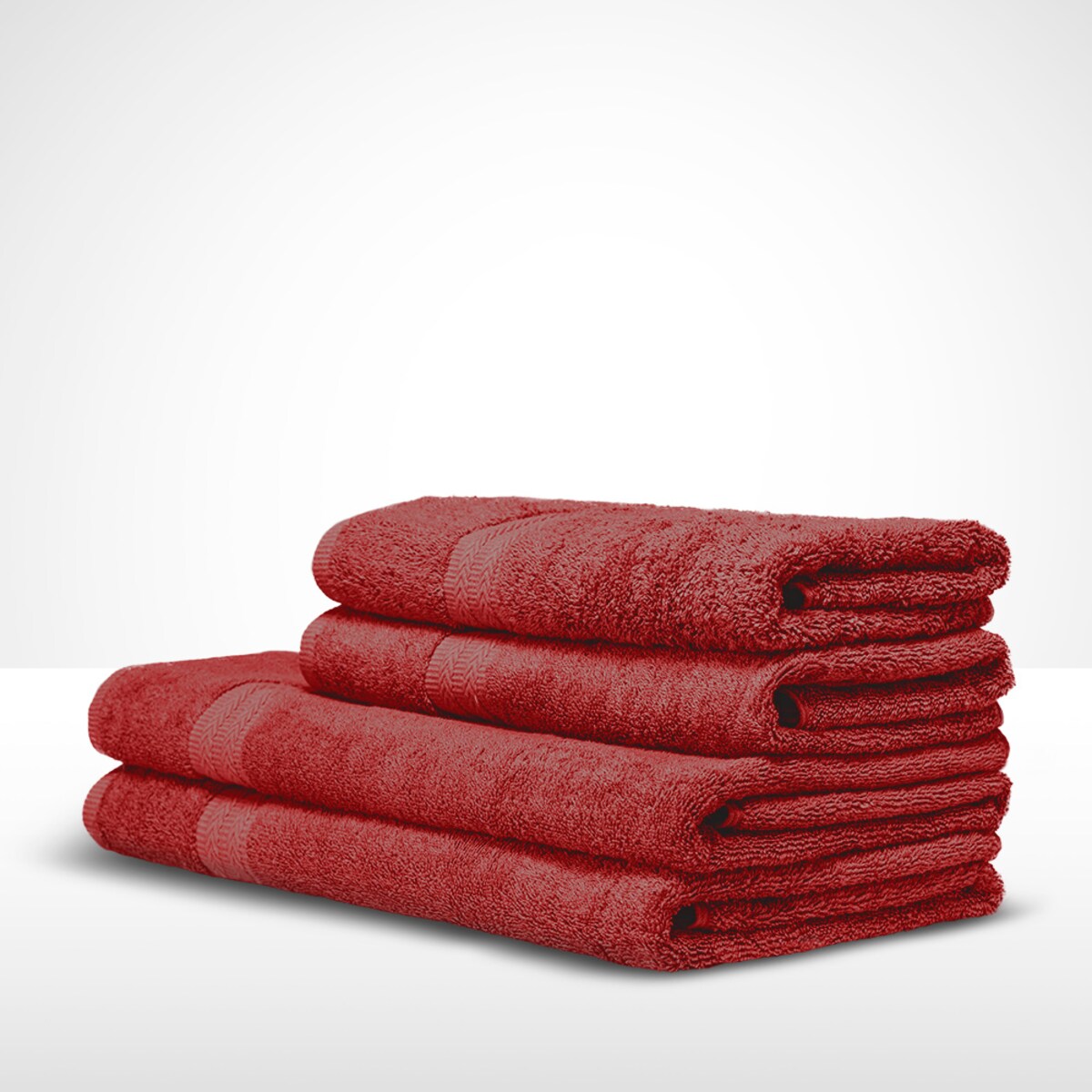 Ręcznik 70x140 cm bawełniany FORUM 550 g/m2 chilli