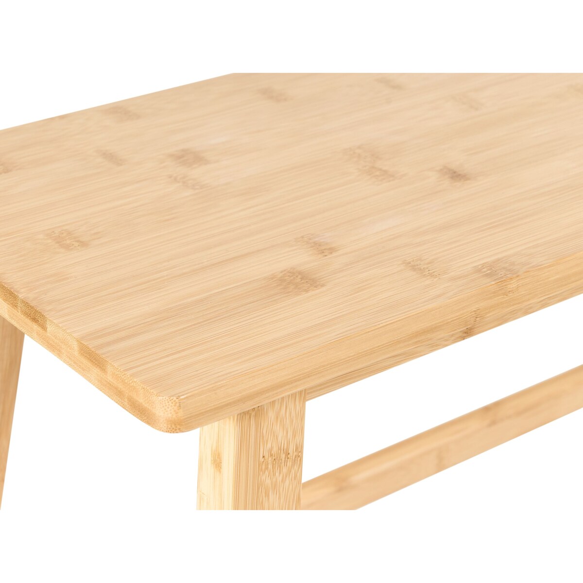 Ławka łazienkowa bambusowa jasne drewno IGUAZU