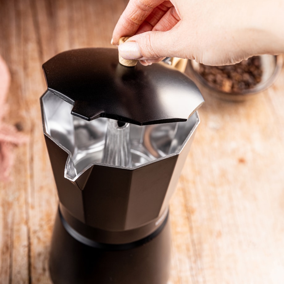 Kawiarka espresso Kafeterka ciśnieniowa indukcja KINGHOFF 450ml 9 filiżanek