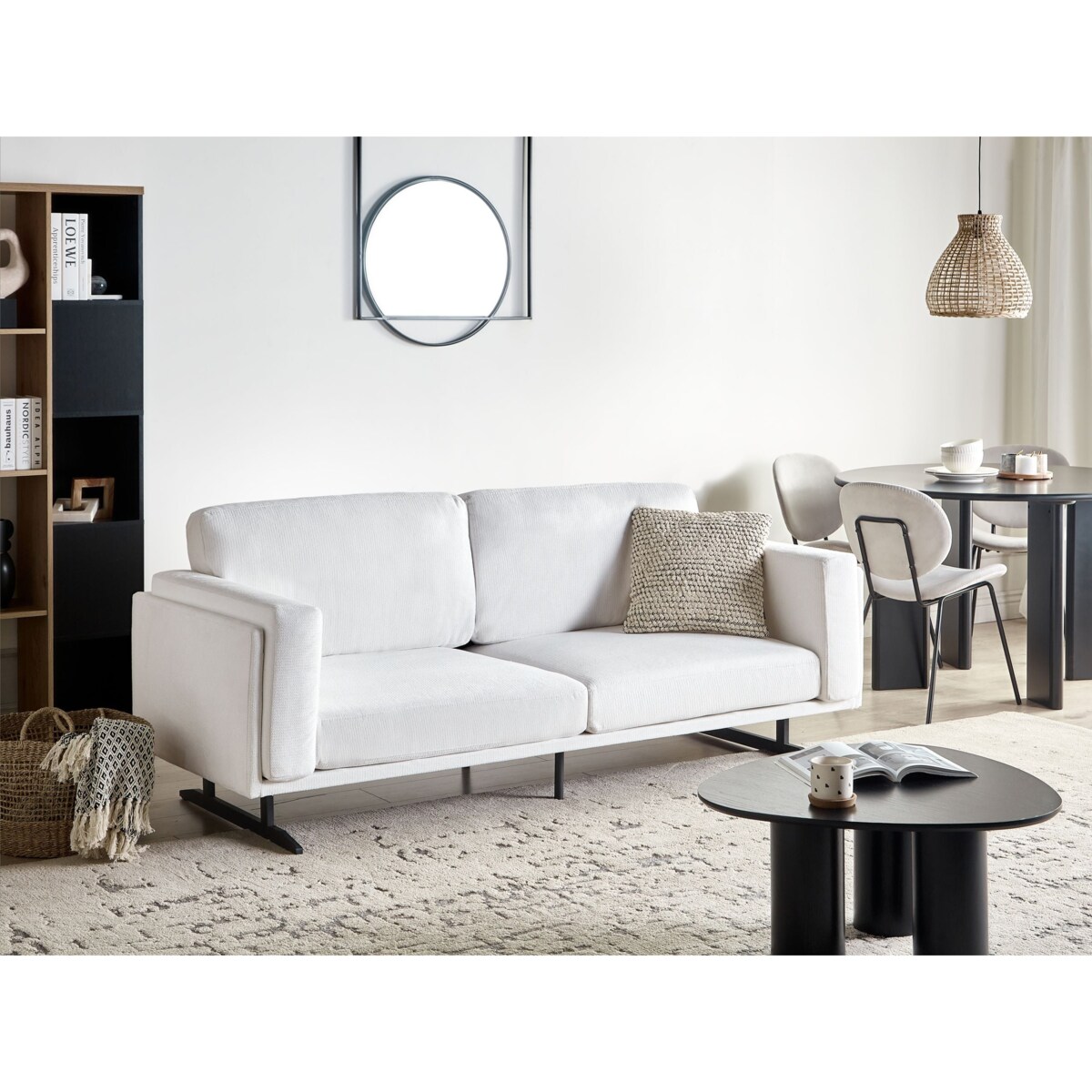Sofa dla 3 osób IDRE Biały