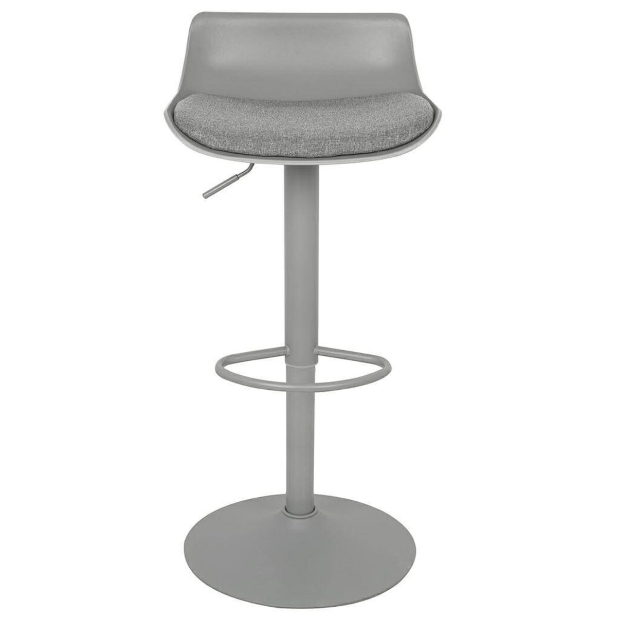 Szary hoker Snap Bar Tap z podnóżkiem poduszka regulacja