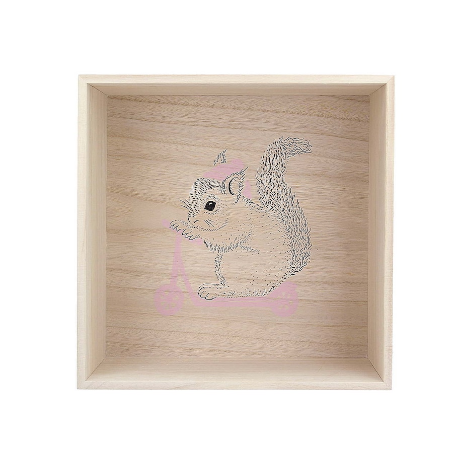 Półka Box pink 31cm, 31x24x31cm