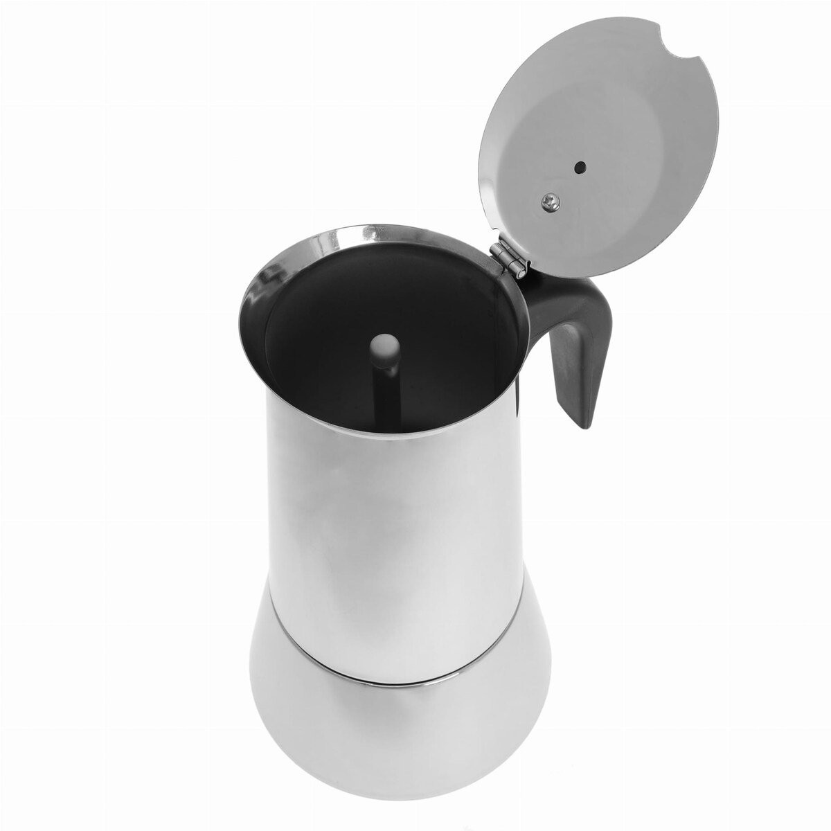 Kawiarka stalowa espresso indukcja KINGHOFF 600ml 12 filiżanek