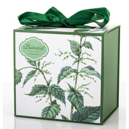 Kubek z zaparzaczem 350 ml w pudełku 12x12x9 cm HERBES pokrzywa