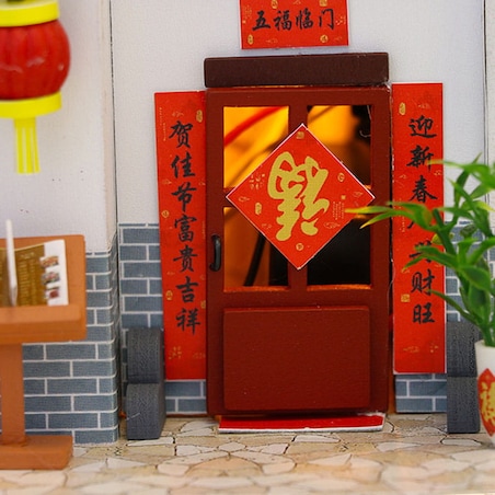 Miniaturowy domek DIY - Sushi & ramen ryokan - Smaki Azji