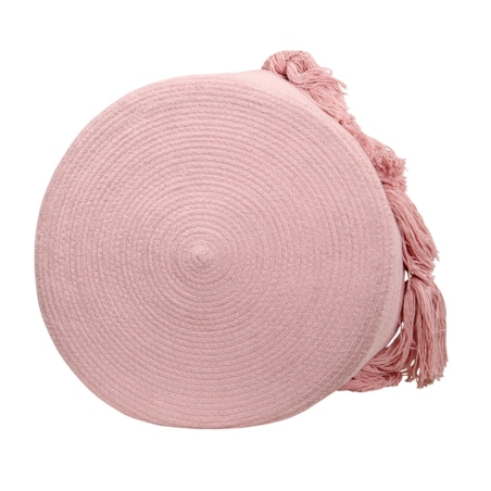 Kosz Basket Tassels Pink