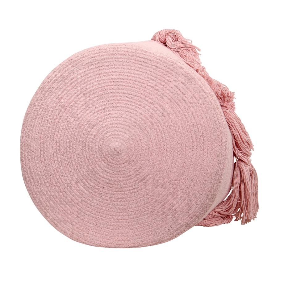 Kosz Basket Tassels Pink