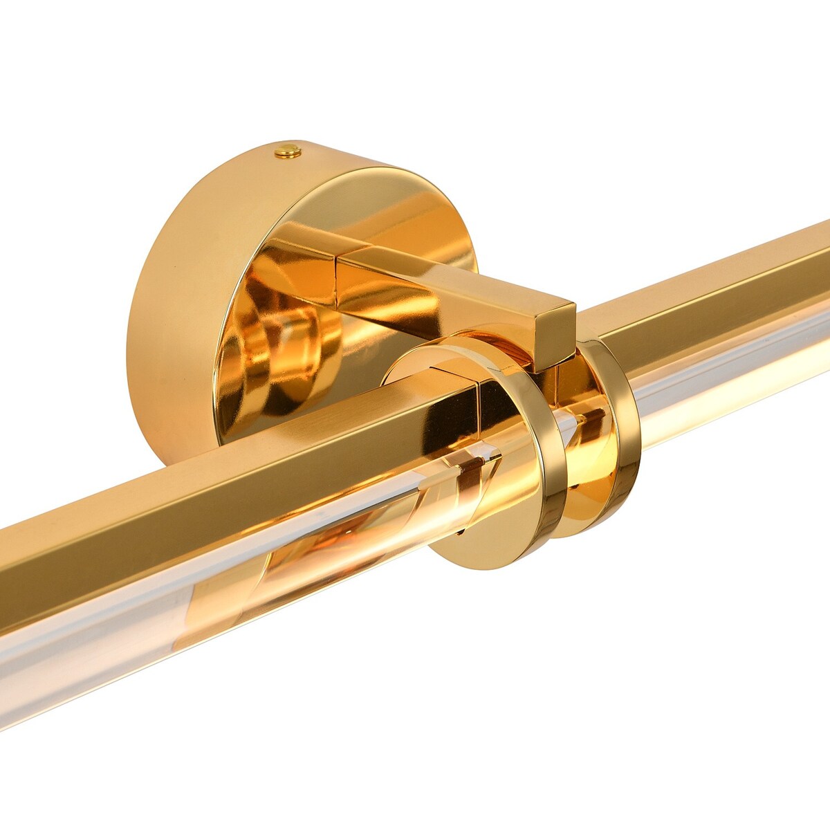 Lampa ścienna kinkiet LOVELY LED złota 58 cm