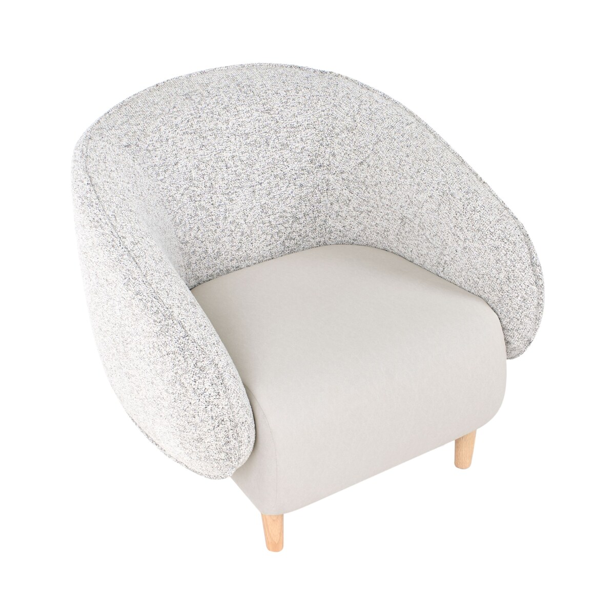 Fotel UMEA Jasnobeżowy