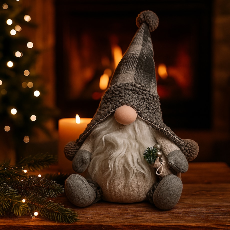 Skrzat świąteczny ozdoba świecąca na święta