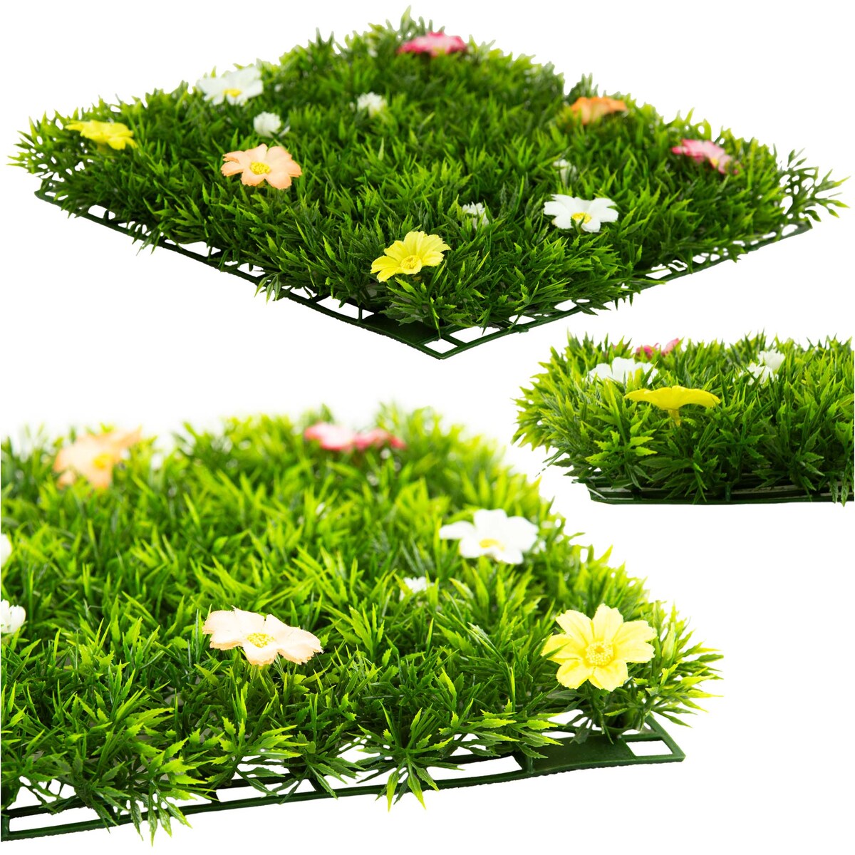 Wiosenna Trawa Ozdoba 25X25 Cm Stroik Wielkanocny Ozdobna Dekoracyjna