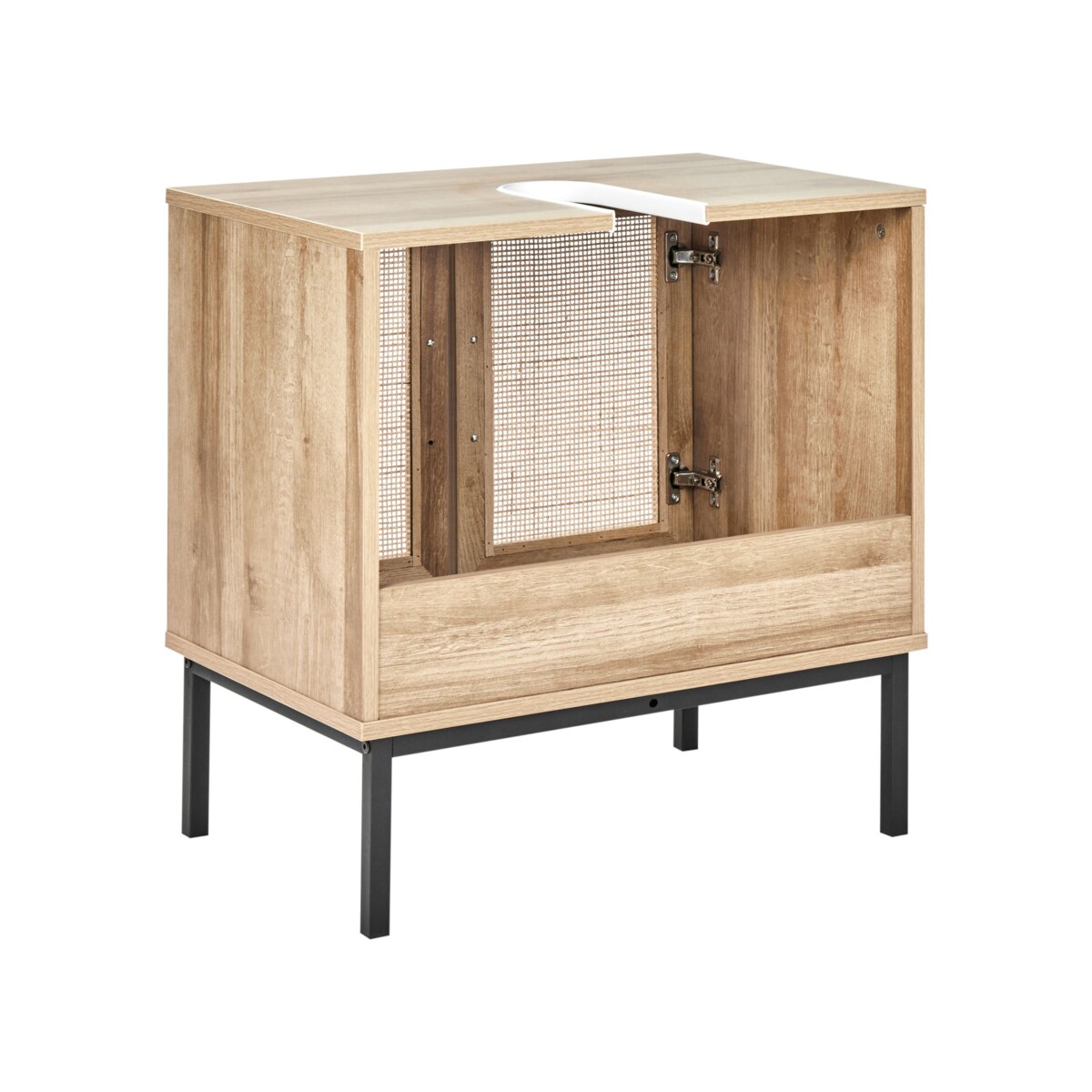 Szafka pod umywalkę ROSELL MDF Jasne drewno