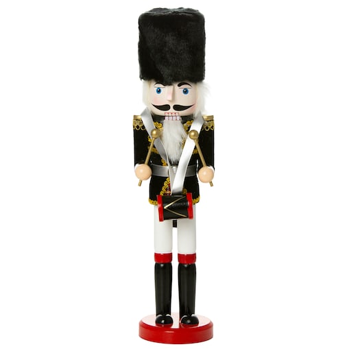 Figurka Dziadek Do Orzechów 38 Cm Duża Boże Narodzenie Bębenek Świąteczna