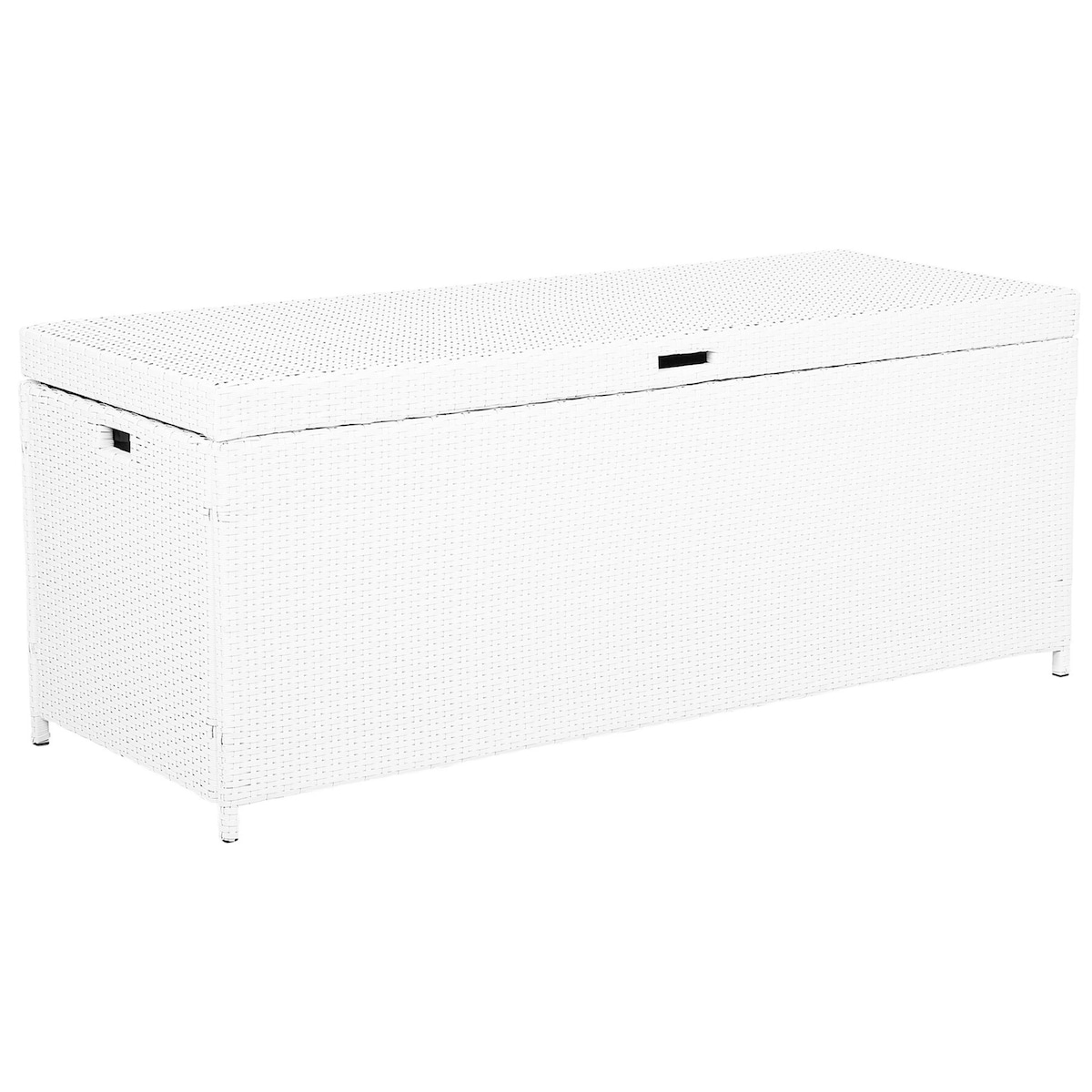 Skrzynia ogrodowa MODENA 158 cm 63 cm Technorattan Biały