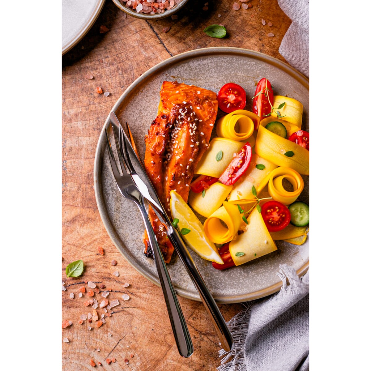 Sztućce srebrne Tsubame 24 szt. Japońska stal 18/10 SUS304 Ręcznie polerowane Połysk Na prezent