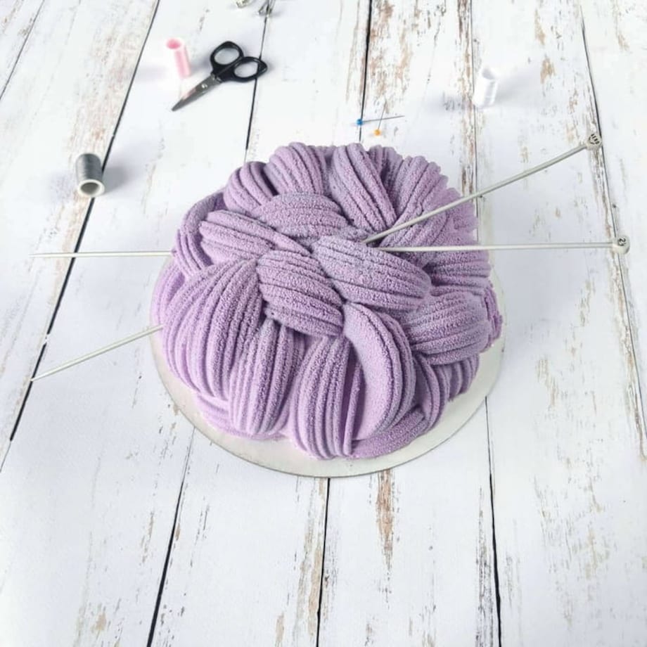 Forma silikonowa 3D Silikomart WOOLY włóczka kłębe