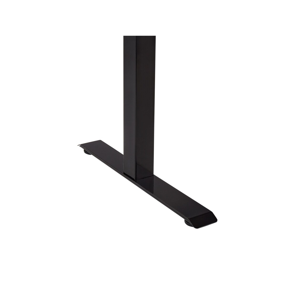 Biurko regulowane elektrycznie DESTINES Czarny/ jasny brąz 120 cm 60 cm