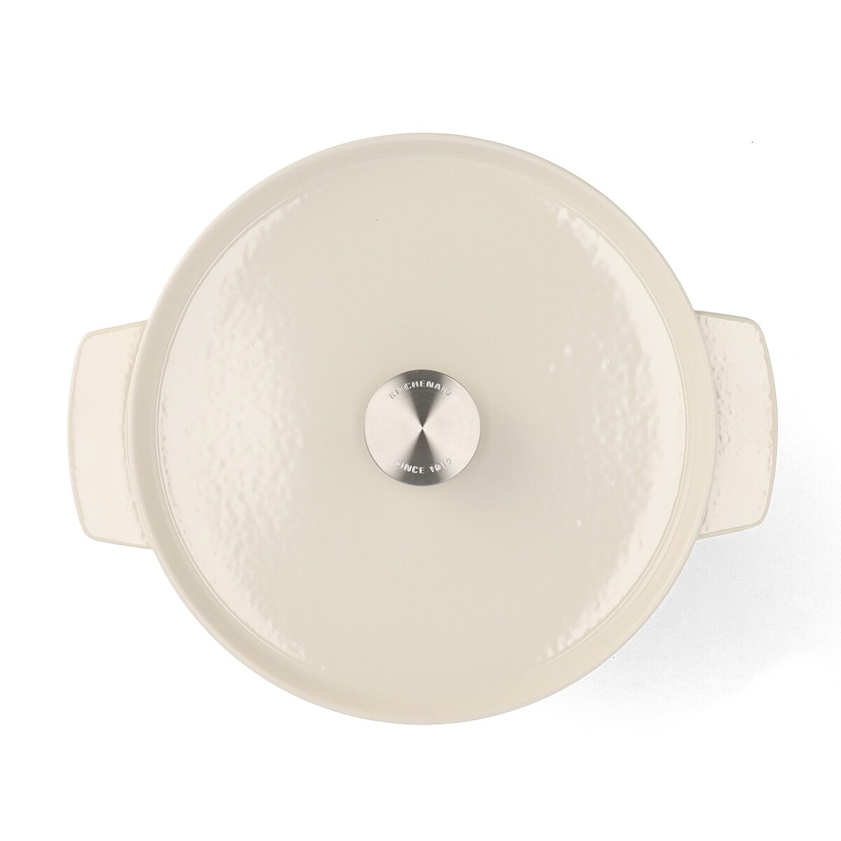 KitchenAid Garnek żeliwny 5,2 l - Almond Cream