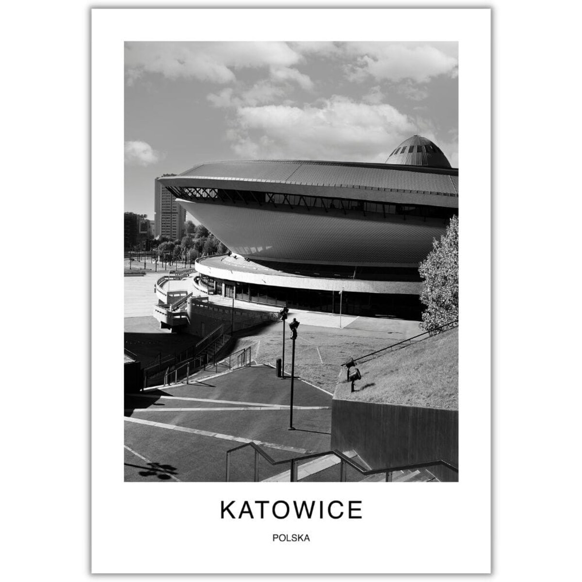 plakat katowice 2 21x30 cm