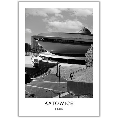 plakat katowice 2 21x30 cm