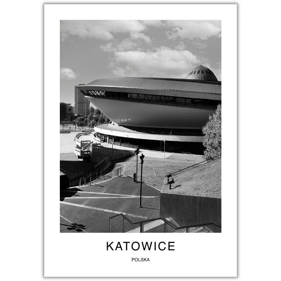 plakat katowice 2 21x30 cm