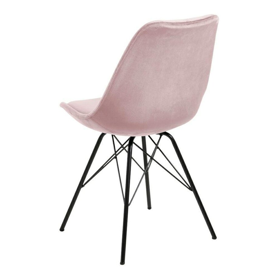 Krzesło Eris VIC różowe tapicerowane