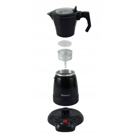 Kawiarka elektryczna kafeterka espresso kremowa ROSSNER