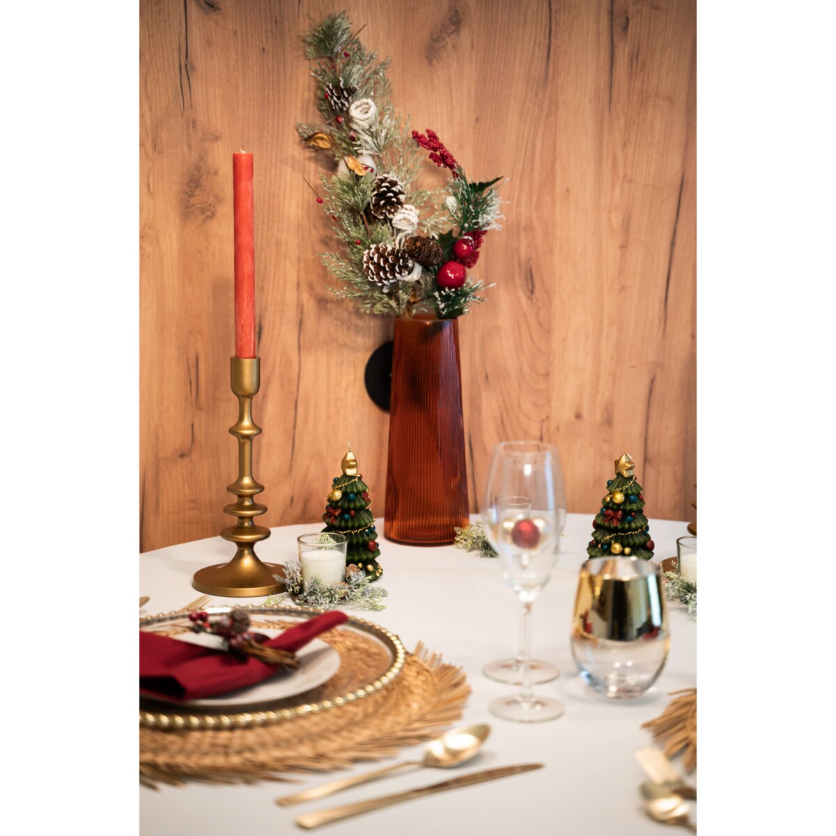 Ozdobna gałązka do stroika, 78 cm