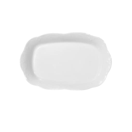 Półmisek głęboki 24 cm Kamelia Biała C000